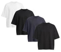 Cotton Boxy Cropped Fit T-Shirt AWDis Short Sleeve Crew Neck Tee