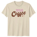 Bring Me An Iced Coffee Text Graphic T-Shirt Coffee Lover Tee