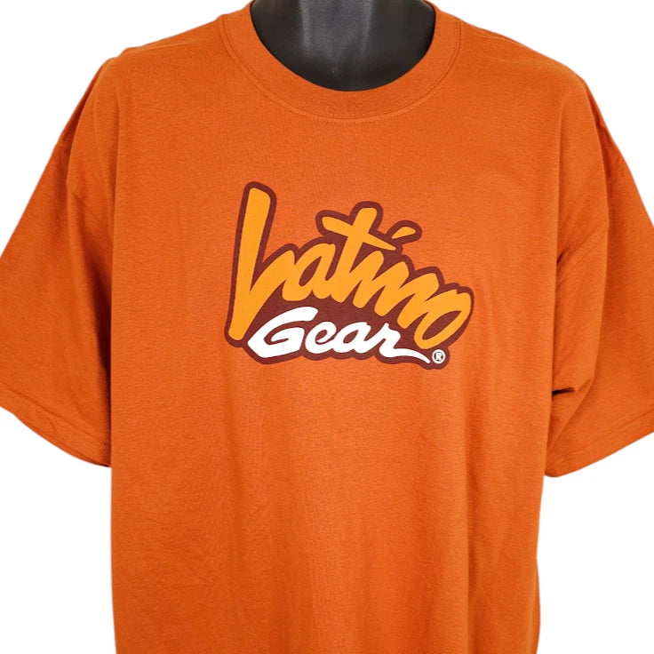 Latino Gear T Shirt Mens Size XL Orange Streetwear DEADSTOCK