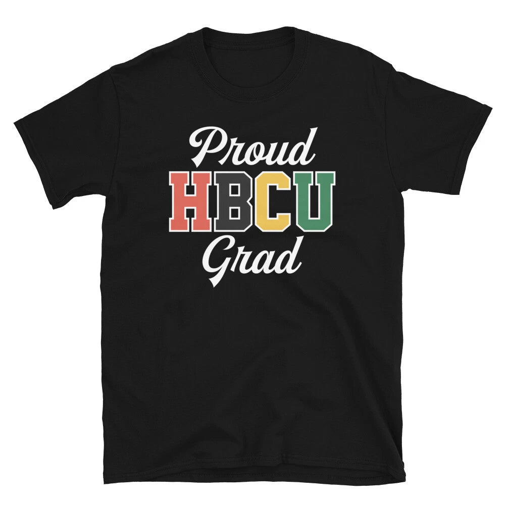 Proud HBCU Grad Black College University Graduate Short-Sleeve Unisex T-Shirt