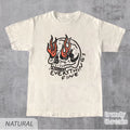 Everything Is Fine Shirt Skull Retro Tee, Boho Vintage Shirt, Trendy Graphic