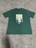 Malbon Curb Your Enthusiasm Shirt Mens Large Green Larry David Hes Got The Yips