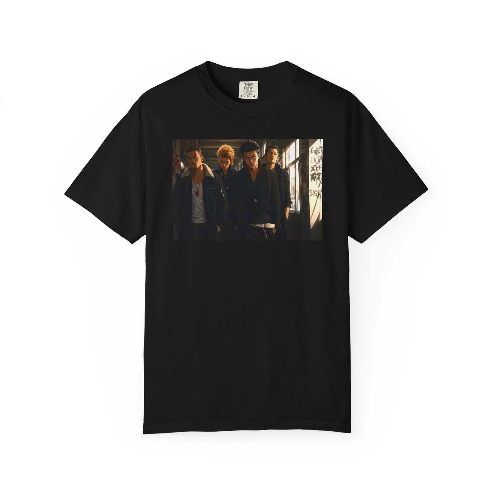 Crows Zero GPS Genji Shirt Takashi Miike Anime Manga Movie Film Art Size S-4XL