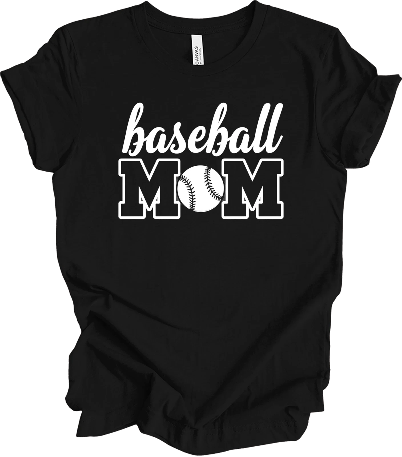 Trendy Baseball Mom Graphic Design Sports Lover Gift | Game Day Style T-shirt