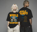 World Champions Oversized Tee Christian Streetwear Religious Faith Apparel
