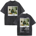 Kendrick Lamar Graphic T Shirt Washed Black Oversized Y2K Rap Tee Mens Top