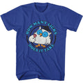 Mr Owl How Many Licks Does It Take Tootsie Roll Pops Distressed Men's T Shirt