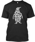 Fun Penguin Premium T-Shirt Made in the USA Size S to 5XL