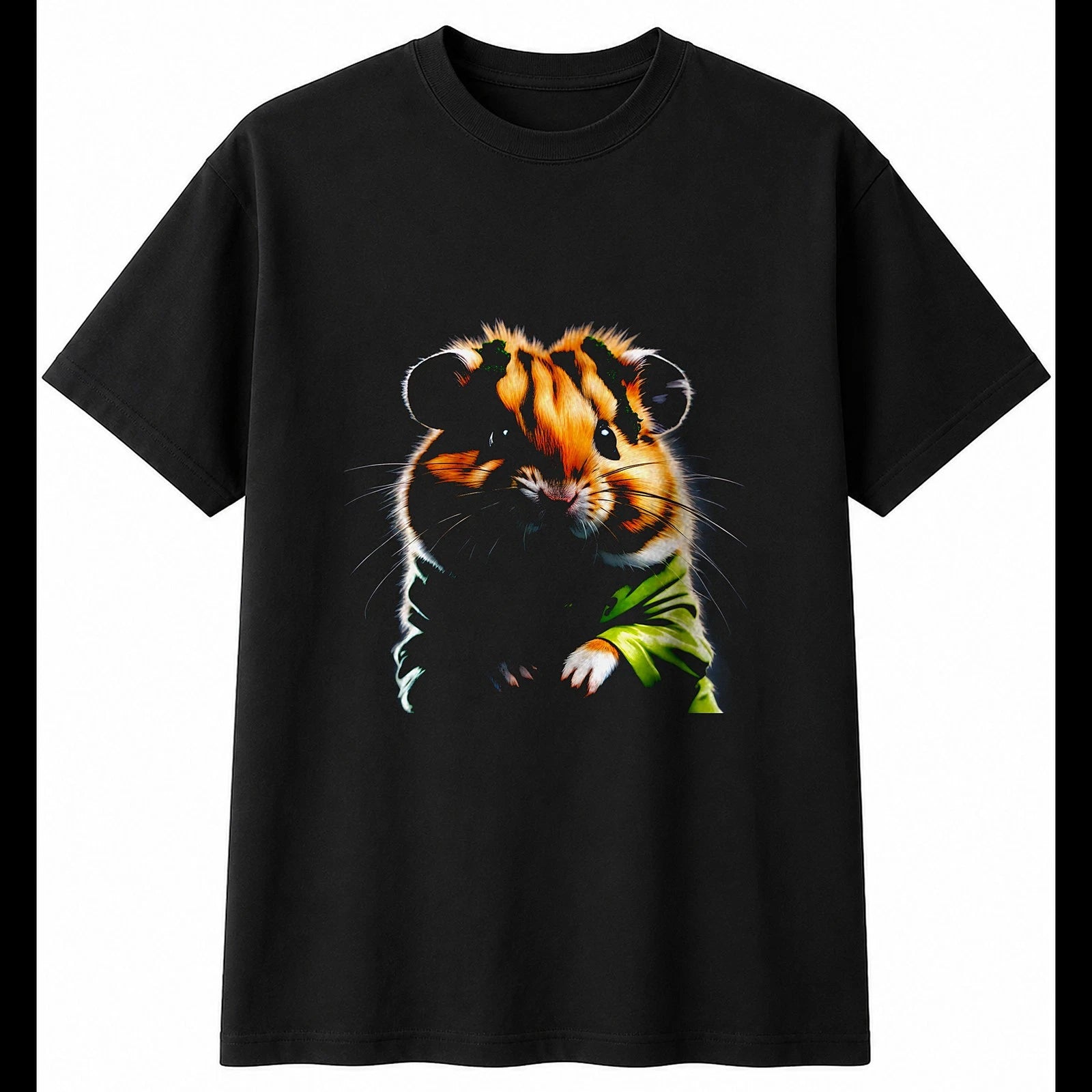 Roborovski Hamster in the Swamp Fantasy Art Mens T-Shirt Cute Kawaii Adorable