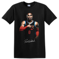 Russell Westbrook Basketball Player Action Pose T Shirt Oklahoma City Thunder
