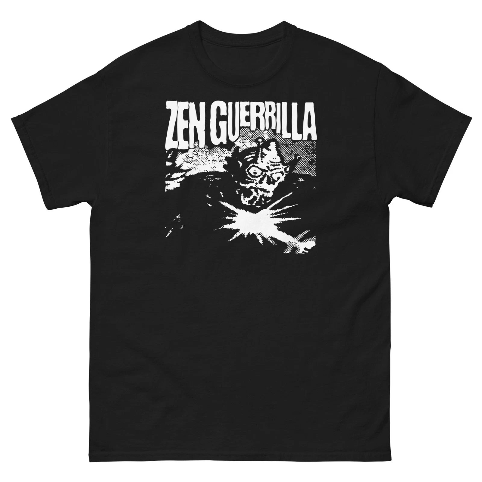 Zen Guerrilla Black Graphic T Shirt classic tee
