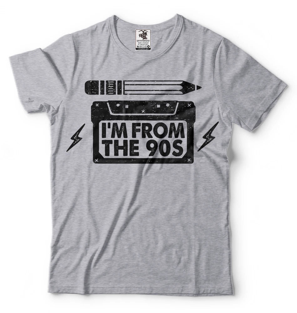 Cassette Tape T-shirt 90S T-shirt Funny T-shirt Humor Stylish Tshirt Cool Shirt