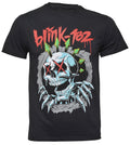 Official Blink 182 T Shirt Six Arrow Skull Rock Band Logo New Black S M L XL XXL