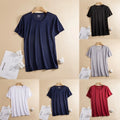 Stylish Mens Ice Silk Tee with Breathable Mesh Design Ideal for Workouts