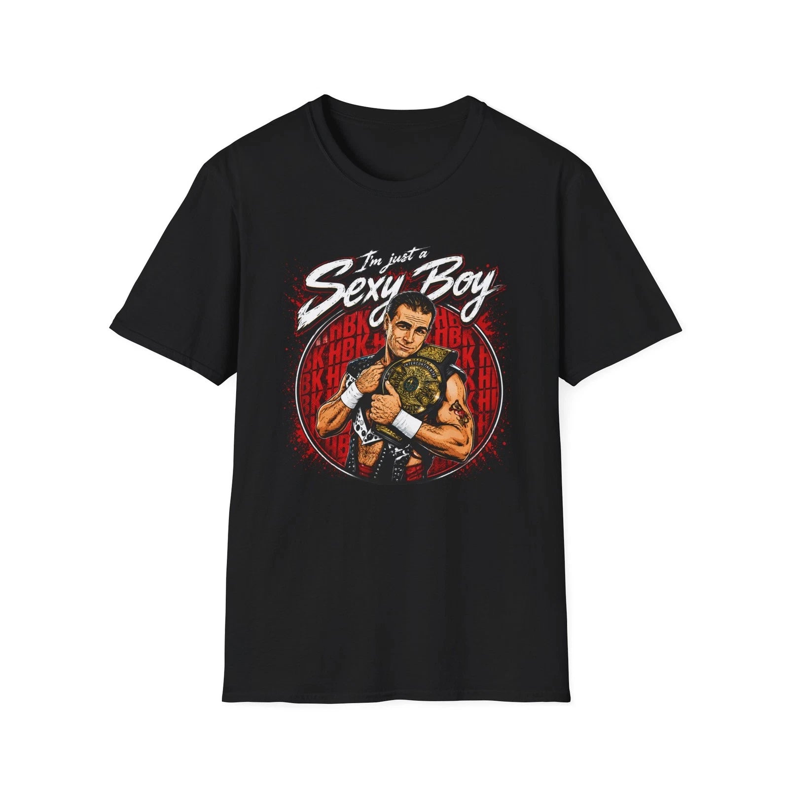Shawn Michaels Sexy Boy Wrestler T-Shirt | Retro  Design