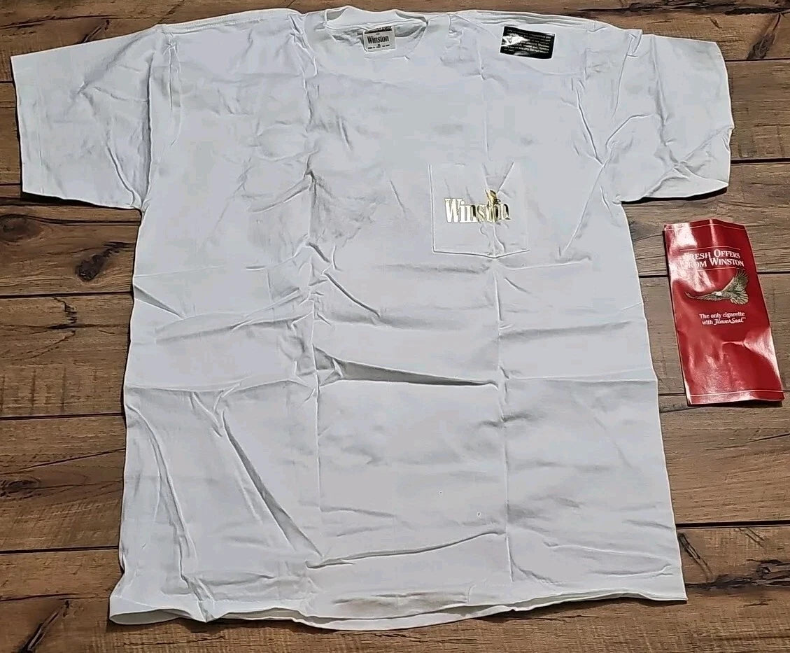 Vintage Winston Cigarettes “Golden Eagle” T-Shirt New (NOS) 1991 XL