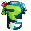 Mens MTB Cycling Jersey Short Sleeve Downhill Motocross Shirt Breathable Top UK