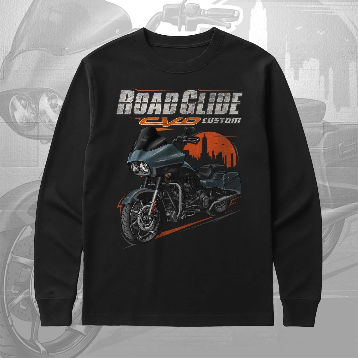 Harley-Davidson CVO Road Glide Custom FLTRXSE 2012-2013 - Long Sleeve T-shirt