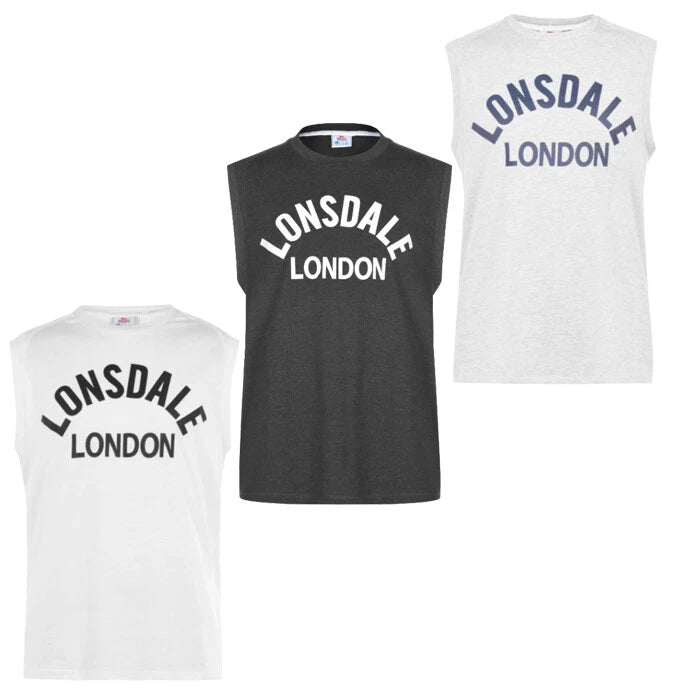 Lonsdale London Muscle Tank Top Muscle Shirt Rund Neck Cotton Blend