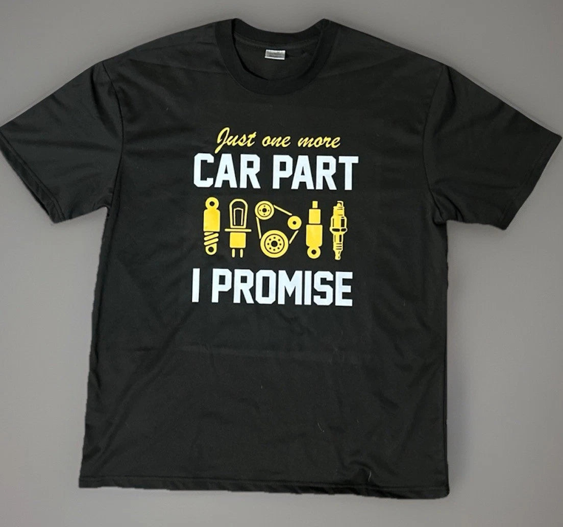 Funny Mechanic Gifts Shirt car Quotes T-shirt Automotive Repair Just One More