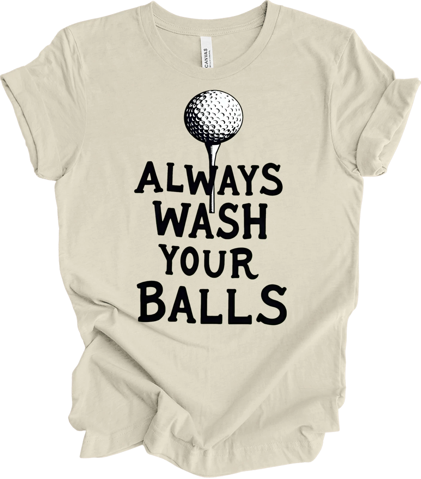 Funny Golf Humor Design – Bold Text Graphic with Playful Typography T-shirt