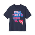 I love you Unisex Oversized Boxy Tee, Fun Graphic Shirt, Casual Wear, [...]