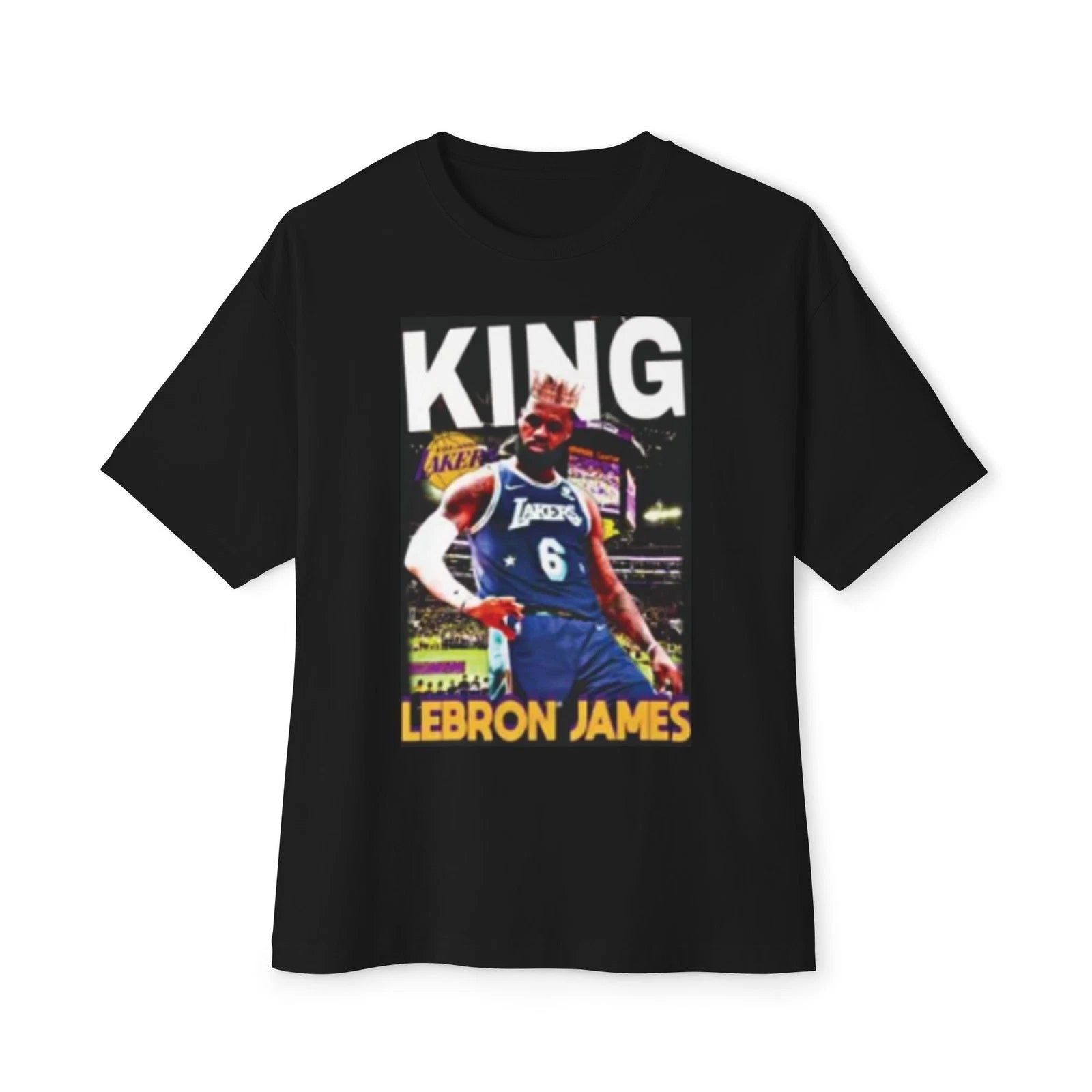 Unisex Oversized Graphic Tee - Retro Basketball Style, Statement Shirt, [...]