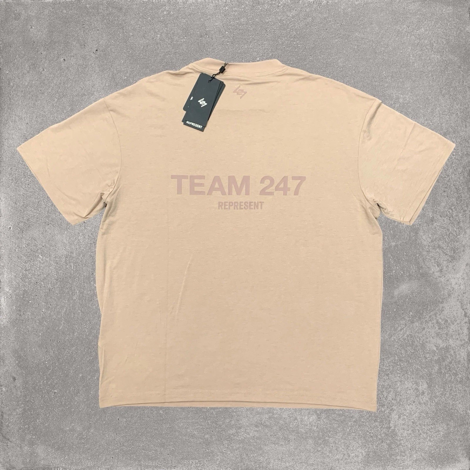 Represent Medium Team 247 Oversized Clay T-Shirt