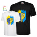 Support Ukraine T-Shirt Ukrainian Support Love Peace Retro Printed T-Shirt Top