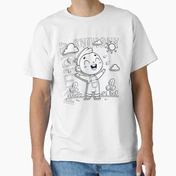 cartoon, design, character, hand draw, cute,  T-Shirt Made in US/AUS Size S-2XL