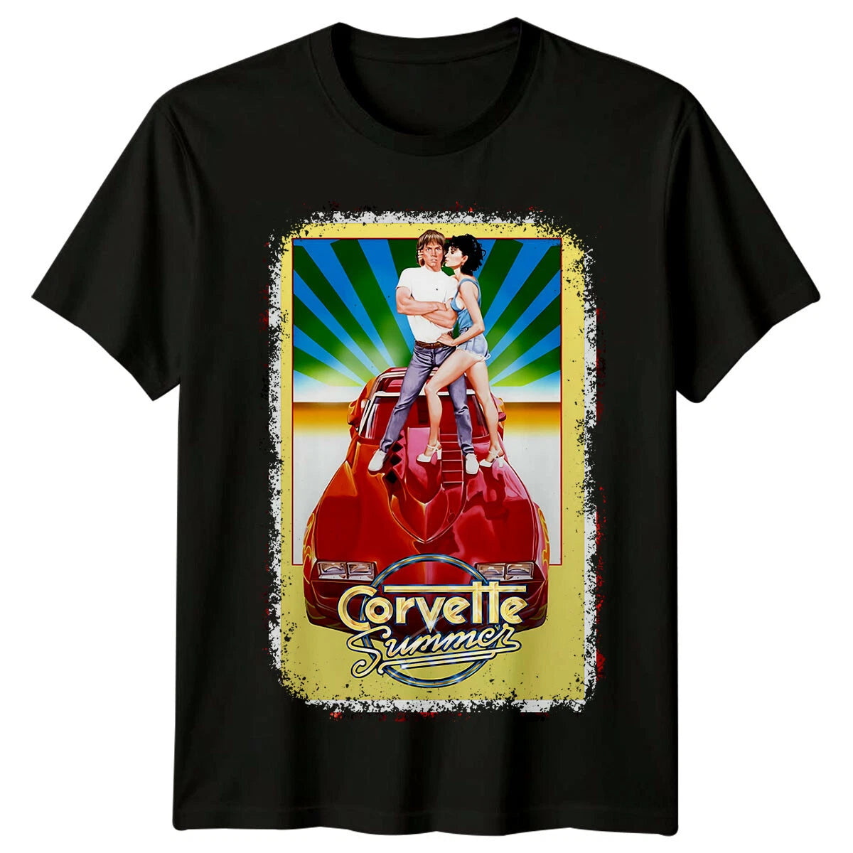 Corvette Summer (1978) Movie Poster Inspired T-Shirt Retro 70s Tee Unisex
