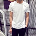 Men's Stylish Casual T Shirt Loose Fit with Short Sleeves for Comfortable Wear