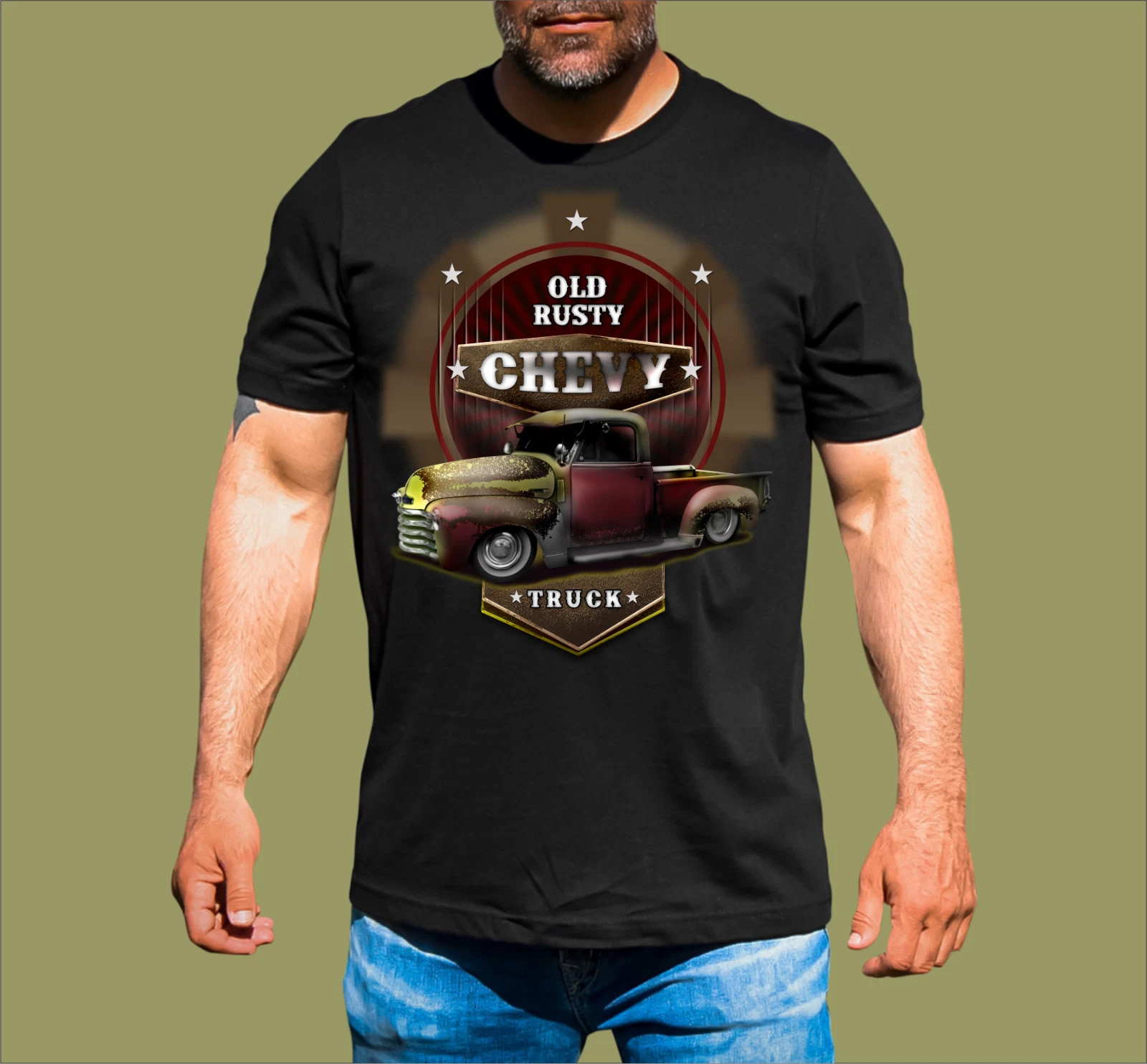RAT ROD TRUCK T-SHIRT