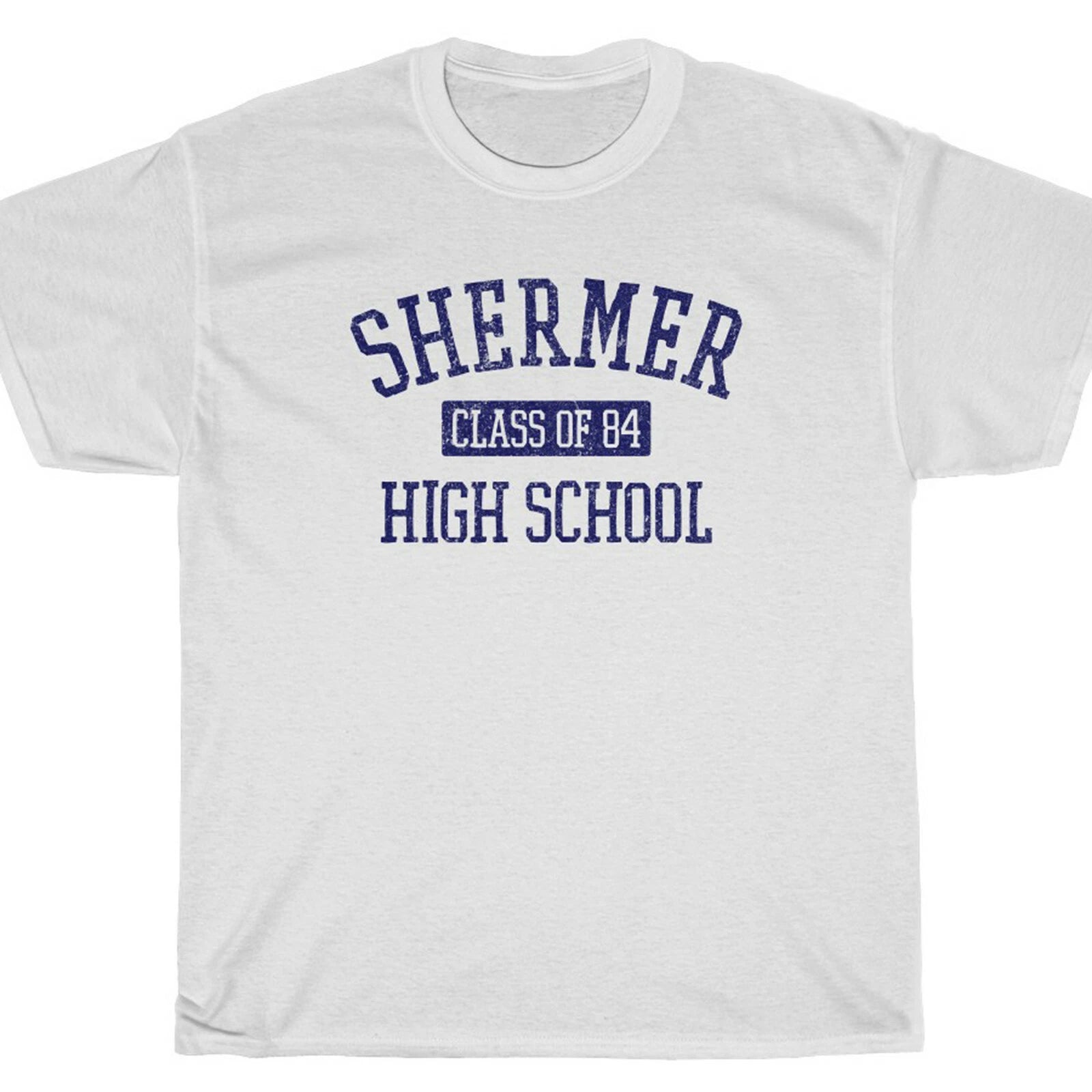 SHERMER HIGH SCHOOL T-Shirt - john gym class hughes breakfast pretty in club
