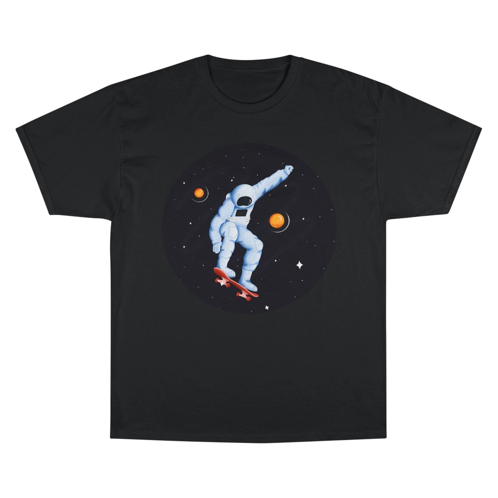 Skate Space Champion T-Shirt Streetwear Urban Underground Trippy Fashion