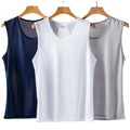 Fashion Hot Stylish Men's Ice Mesh Back No Elasticity Pullover Spring And Summer