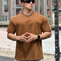 Men's Short Sleeve T-Shirt Classic Casual Slim Round Neck Shirts