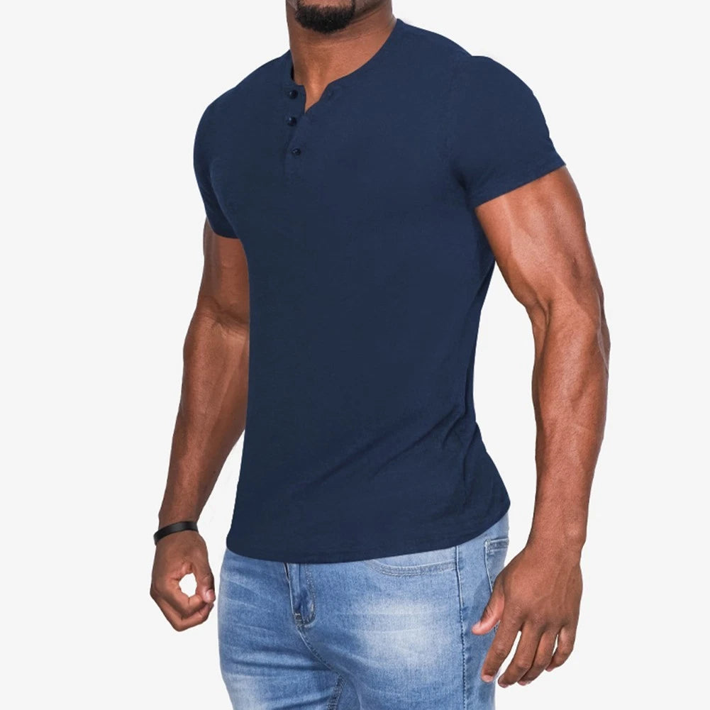 Men's T-shirt Slim Fit T-shirt Applicable Gender Female Daily Wear Sexy Style