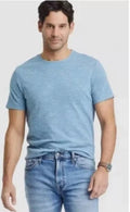 Goodfellow & Co Mens Standard Short Sleeve Novelty T-Shirt - Friendship Blue xl
