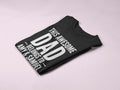 This Awesome Dad Belongs To Mens Adult Personalised T-Shirt Custom Kids Names