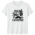 Dad Joke Champion Mens T-Shirt Dad Joke Fatherhood Fathers Day Gift For Him