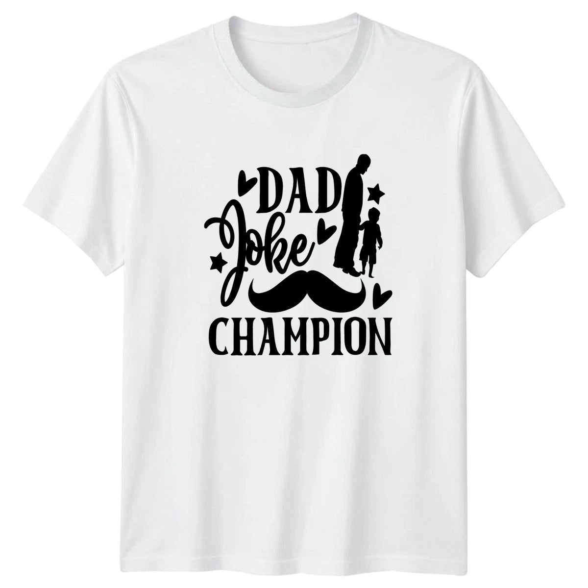 Dad Joke Champion Mens T-Shirt Dad Joke Fatherhood Fathers Day Gift For Him