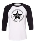 2 Skinnee J's All-City Champions 3/4 Sleeve Jersey T-Shirt Black & White 2SJ NYC