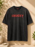 Primark Chucky Graphic T-Shirt Black XS-XXL BNWT Horror Cotton Tee
