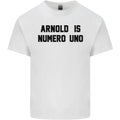 Arnold Is Numero Uno Schwarzenegger Gym Mens Light Cotton T-Shirt