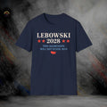 Lebowski 2028 This Agression Will Not Stand T-Shirt | Softstyle Tee