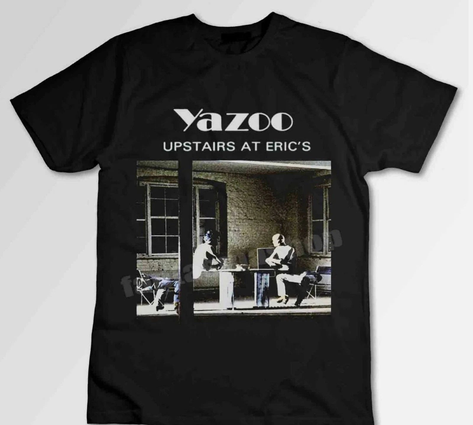 Yazoo Band Album Music Heavy Cotton Black All Size T-Shirt