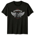 American Motorcycles Wheel Wings Motorcycle Mens T-Shirt Womens Tee Graphic