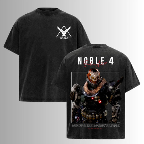 "Emile" Noble 4 - Halo: Reach T-Shirt Oversized Heavyweight Cotton Game Lover