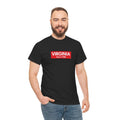 Virginia Premium Cotton Tee, Unisex Vintage Style Tee